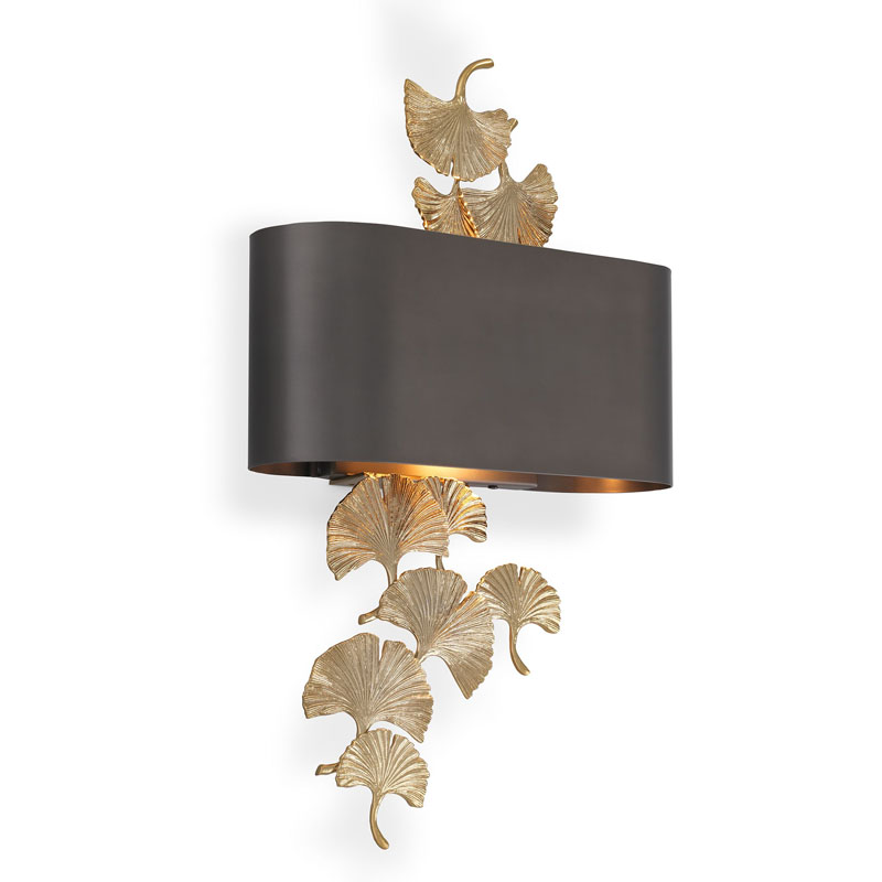 Бра Eichholtz WALL LAMP REGINA Черный Золотой Бра Eichholtz WALL LAMP REGINA Черный Золотой во Владивостоке | Loft Concept