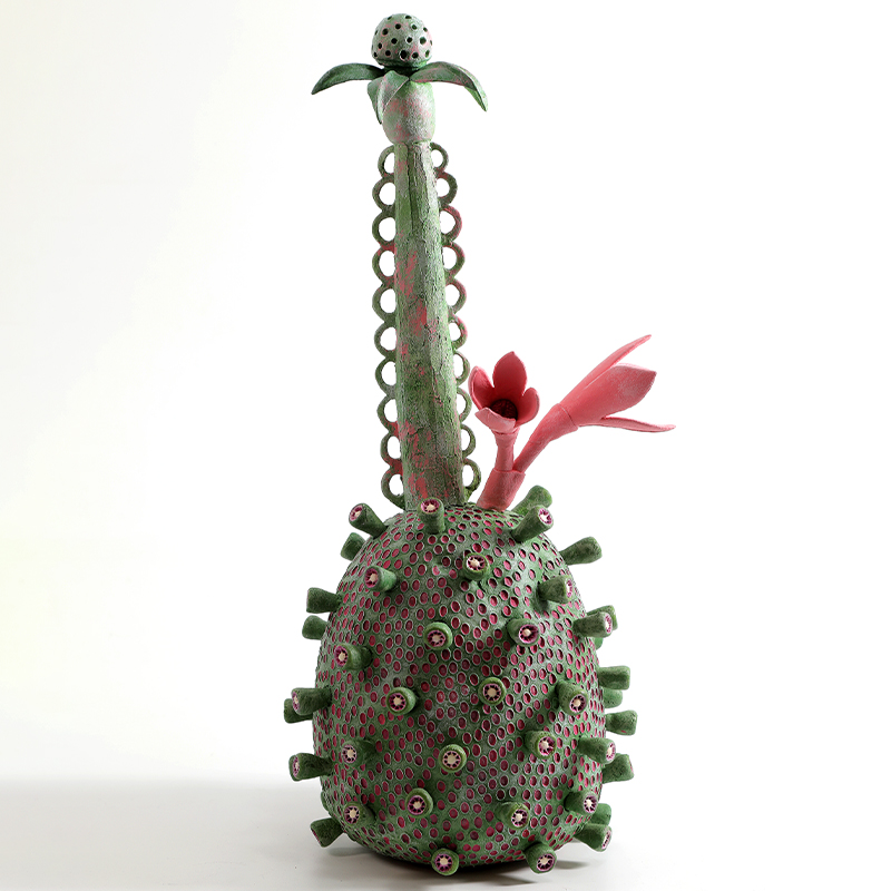 Статуэтка тропический фрукт Pandora Tropical Fruit Alien Lotus Green Зеленый Розовый Статуэтка тропический фрукт Pandora Tropical Fruit Alien Lotus Green Зеленый Розовый во Владивостоке | Loft Concept