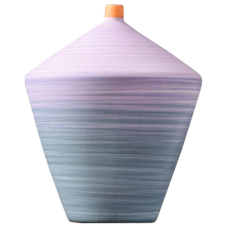 Ваза Gradient Vase 24 Сиреневый Светло-голубой Мульти Ваза Gradient Vase 24 Сиреневый Светло-голубой Мульти во Владивостоке | Loft Concept