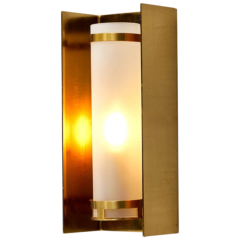 Бра Regin Wall Lamp Матовое Стекло Золотой Белое матовое стекло Бра Regin Wall Lamp Матовое Стекло Золотой Белое матовое стекло во Владивостоке | Loft Concept