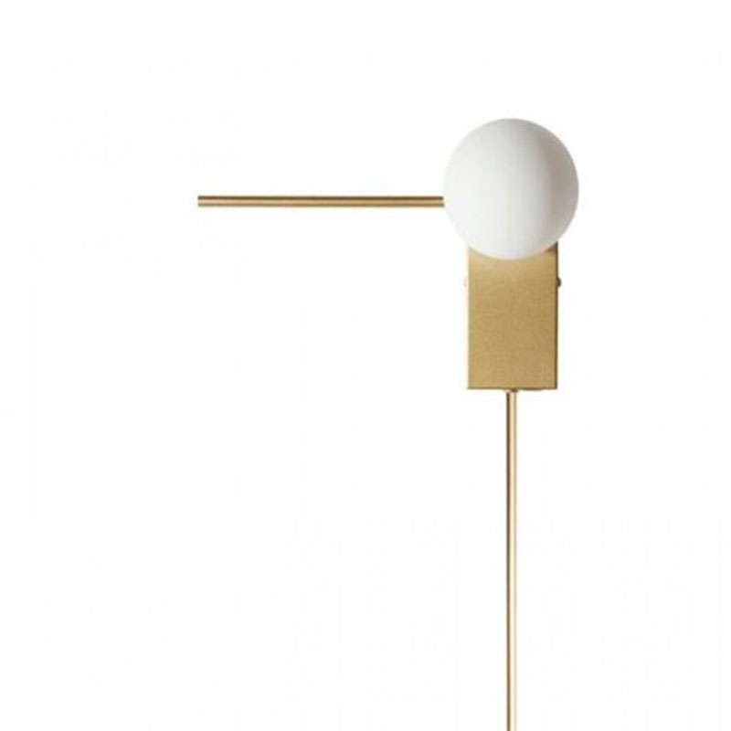 Бра Direct Rays Gold 85 см Белый Золотой Бра Direct Rays Gold 85 см Белый Золотой во Владивостоке | Loft Concept