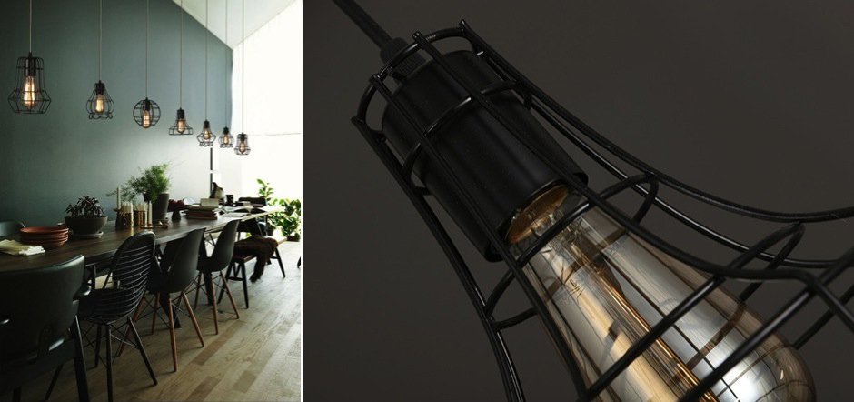 Cветильник Loft Nest Cage №2 Cветильник Loft Nest Cage №2 - Loft-Concept во Владивостоке