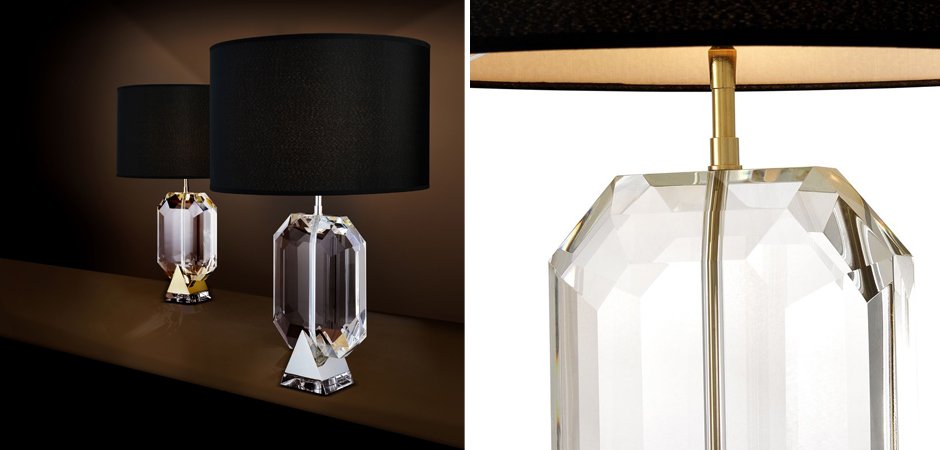 Настольная лампа Eichholtz Table Lamp Emerald Gold & Black Настольная лампа Eichholtz Table Lamp Emerald Gold & Black - Loft-Concept во Владивостоке