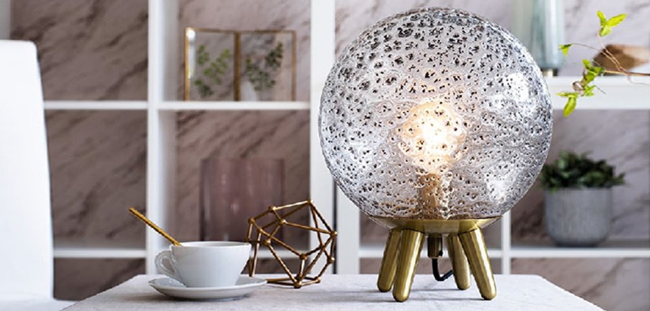 Лампа Retro Ball Table Lamp Лампа Retro Ball Table Lamp - Loft-Concept во Владивостоке