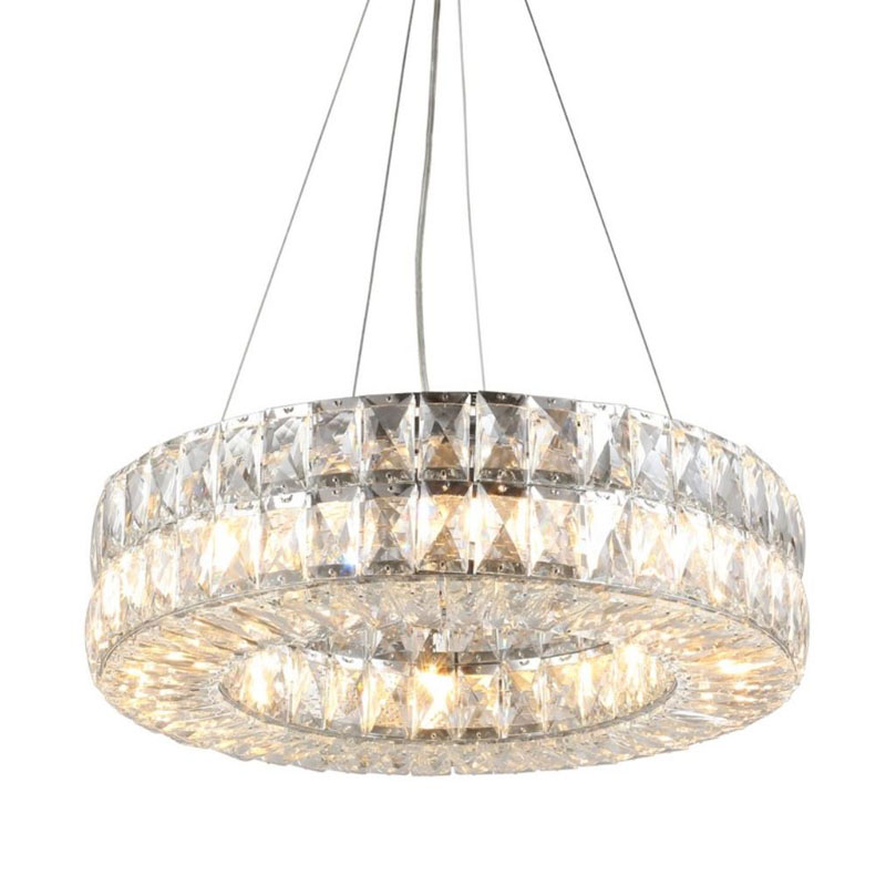 Люстра Crystal Regena Silver Chandelier Прозрачный Хром Люстра Crystal Regena Silver Chandelier Прозрачный Хром во Владивостоке | Loft Concept