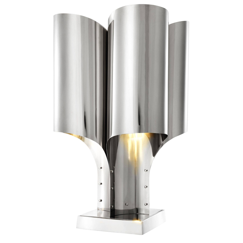 Настольная лампа Eichholtz Table Lamp Spiaggia Никель Настольная лампа Eichholtz Table Lamp Spiaggia Никель во Владивостоке | Loft Concept
