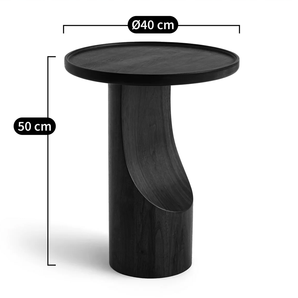 Приставной столик из массива дерева Walnut во Владивостоке