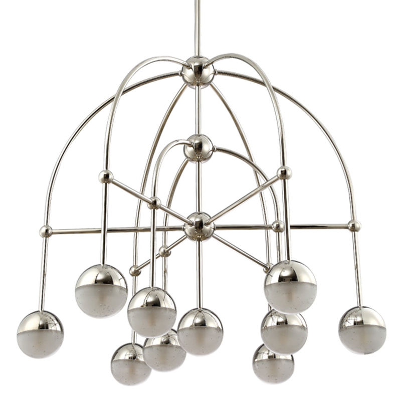 Люстра Heidy Chrome Chandelier 10 Хром Люстра Heidy Chrome Chandelier 10 Хром во Владивостоке | Loft Concept