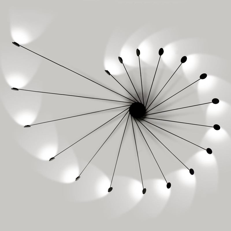 Бра  HELIX WALL LAMP LED 18 Черный матовый во Владивостоке | Loft Concept 