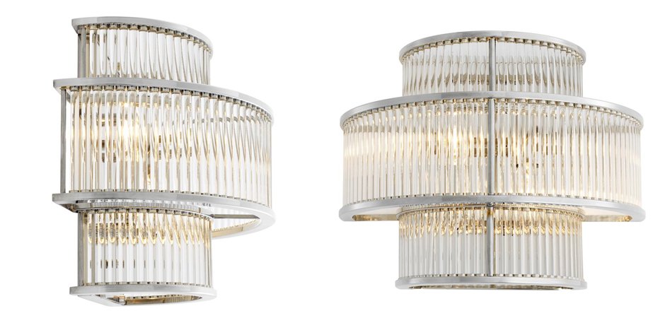 Бра Wall Lamp Mancini Nickel Бра Wall Lamp Mancini Nickel - Loft-Concept во Владивостоке
