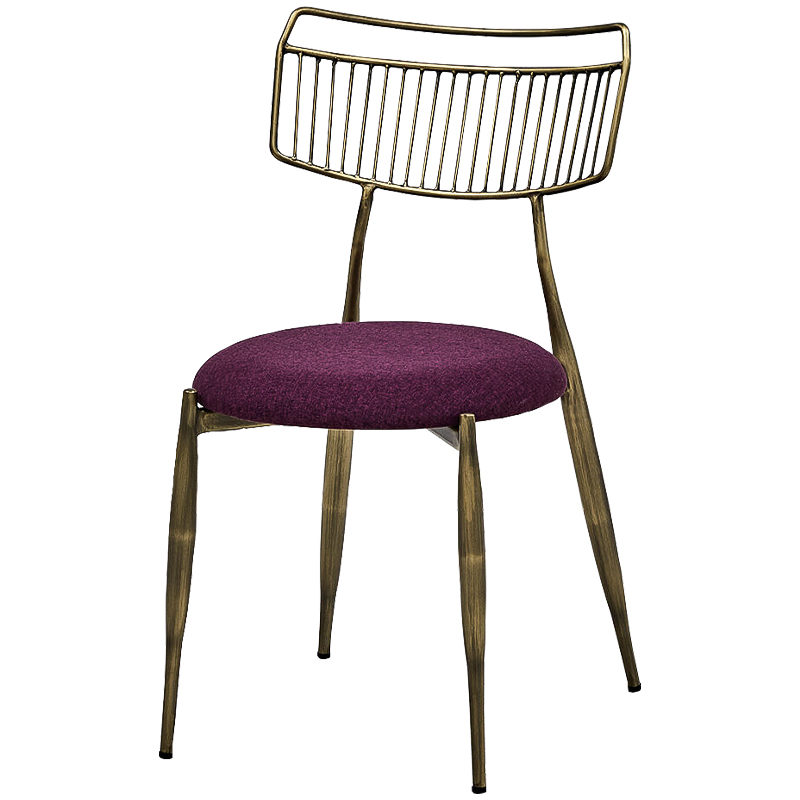 Стул Sim Stool Лиловый Бронза Стул Sim Stool Лиловый Бронза во Владивостоке | Loft Concept