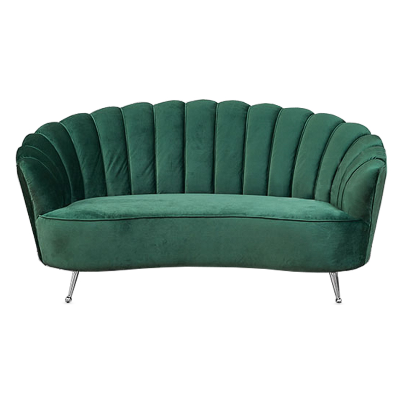 Диван Sofa Orleans Turquoise Бирюзовый Хром Диван Sofa Orleans Turquoise Бирюзовый Хром во Владивостоке | Loft Concept