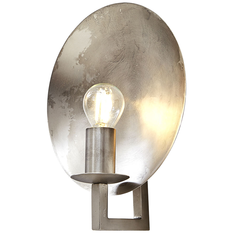 Бра Bennu Disk sconce Никель Сатин Бра Bennu Disk sconce Никель Сатин во Владивостоке | Loft Concept