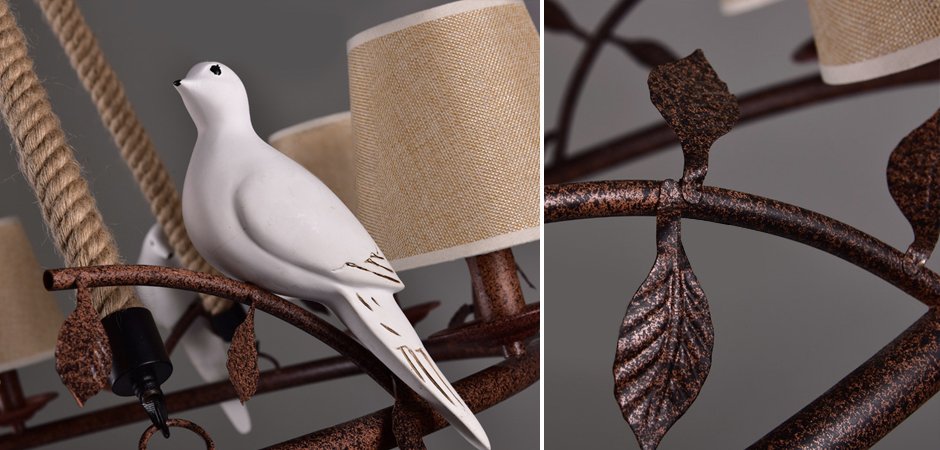 Люстра Norman Bird Forest 9 Люстра Norman Bird Forest 9 - Loft-Concept во Владивостоке