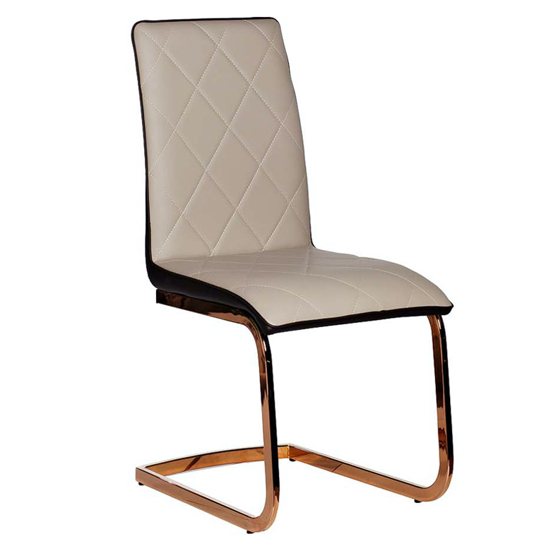 Стул Taylor Stool Розовое золото Бежевый Черный Стул Taylor Stool Розовое золото Бежевый Черный во Владивостоке | Loft Concept