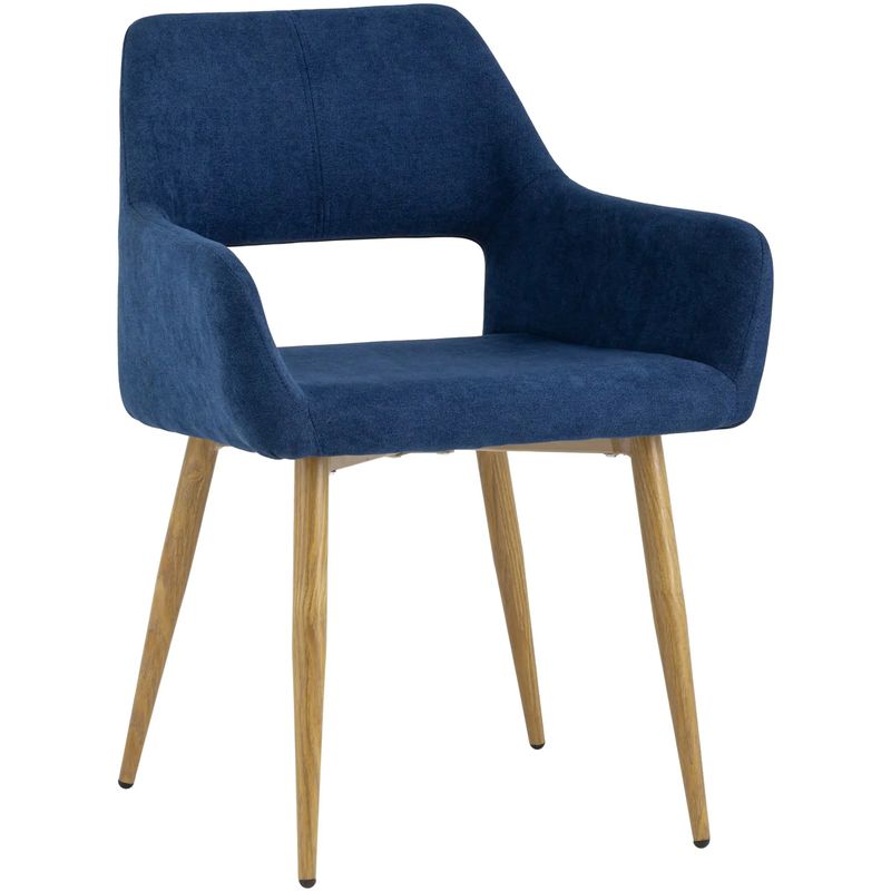 Стул NEASAN Chair Синий Цвет Синий Древесина во Владивостоке | Loft Concept 