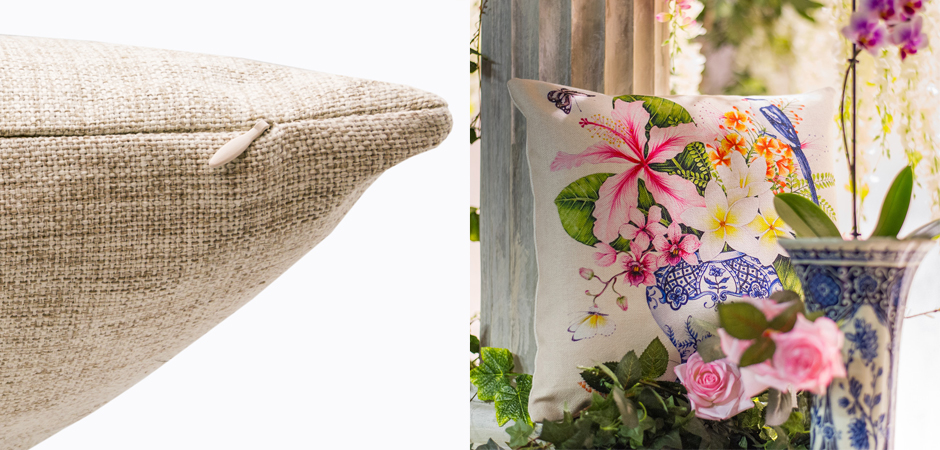 Декоративная подушка Pink Hibiscus Pillow Декоративная подушка Pink Hibiscus Pillow - Loft-Concept во Владивостоке