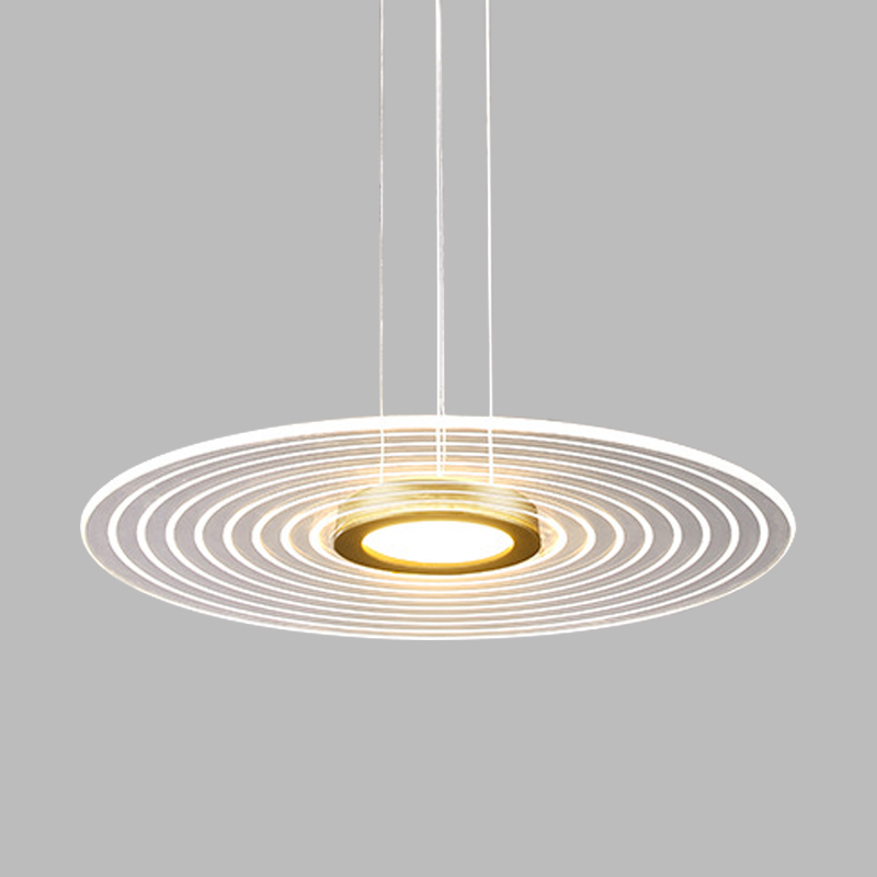 Люстра Glass Disc Chandelier Прозрачное Стекло Золотой Люстра Glass Disc Chandelier Прозрачное Стекло Золотой во Владивостоке | Loft Concept