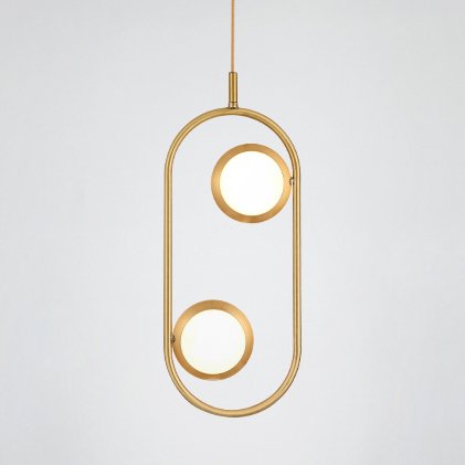 Светильник HOOP LED Two Золотой Светильник HOOP LED Two Золотой во Владивостоке | Loft Concept