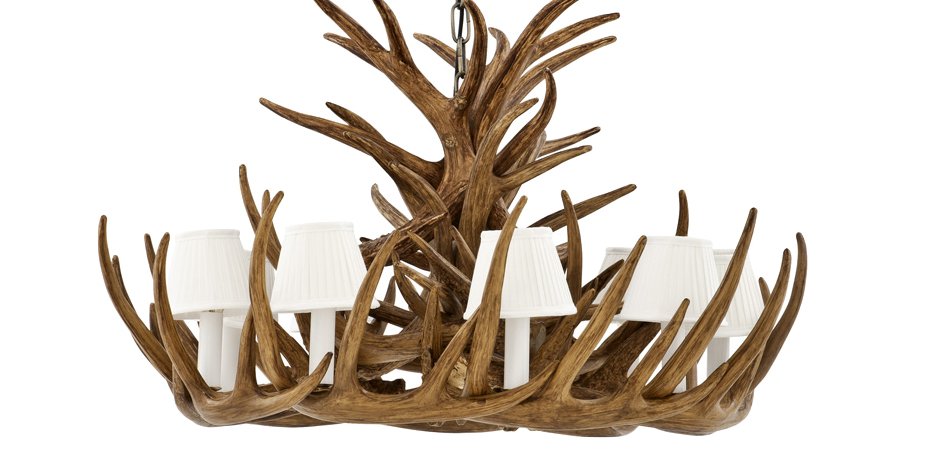 Люстра Eichholtz Chandelier Horn Highlands - Loft-Concept во Владивостоке