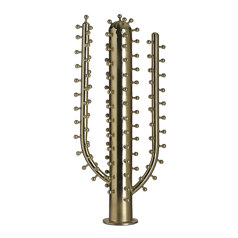 Статуэтка Metal Cactus 46 Золотой Статуэтка Metal Cactus 46 Золотой во Владивостоке | Loft Concept
