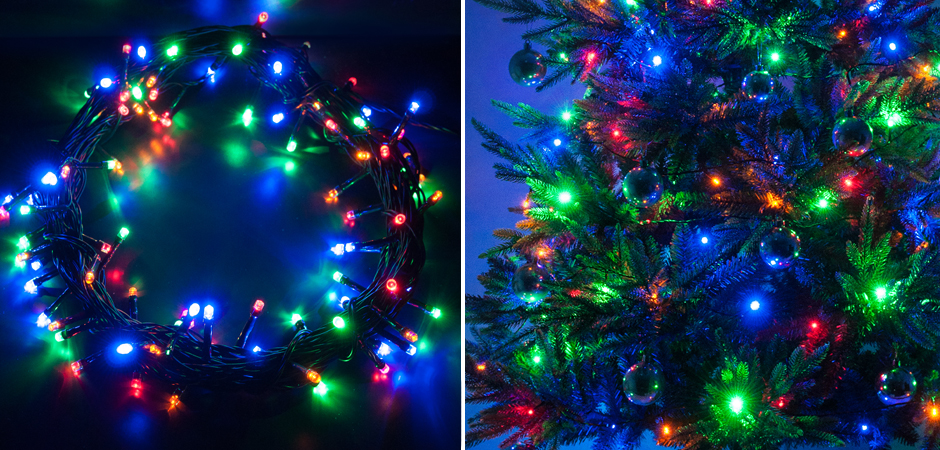 Интерьерная Гирлянда Цветные диоды - Loft-Concept во Владивостоке