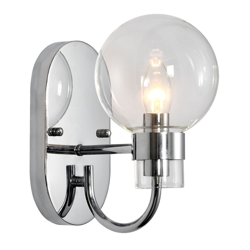 Бра Votrom Sconce chrome Хром Прозрачный (Transparent) Бра Votrom Sconce chrome Хром Прозрачный (Transparent) во Владивостоке | Loft Concept