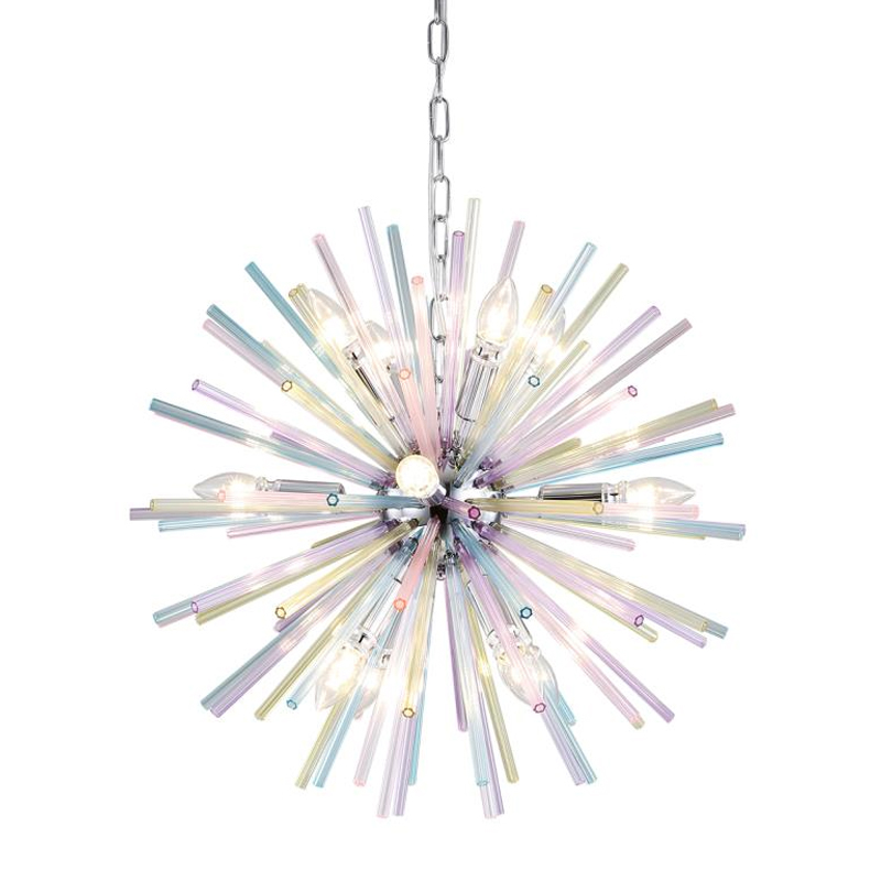 Люстра Colored Astra Chandelier 60 Хром Люстра Colored Astra Chandelier 60 Хром во Владивостоке | Loft Concept