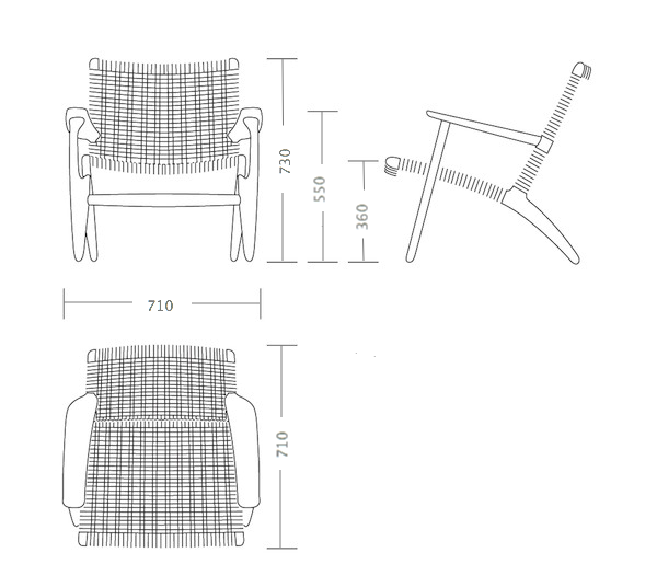 Кресло Hans Wegner CH25 Кресло Hans Wegner CH25 во Владивостоке