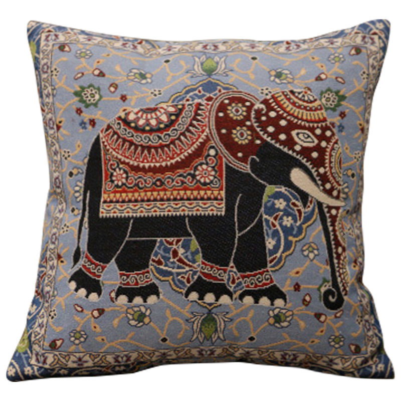 Декоративная подушка Indian Elephant Мульти Декоративная подушка Indian Elephant Мульти во Владивостоке | Loft Concept