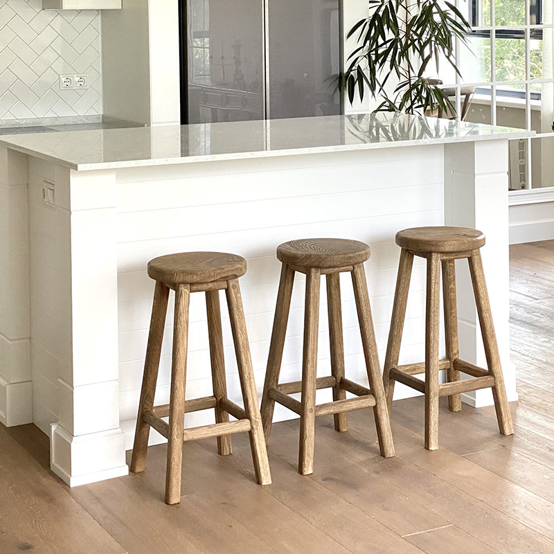 Барный табурет Den Bar Stool Древесина Барный табурет Den Bar Stool Древесина во Владивостоке | Loft Concept