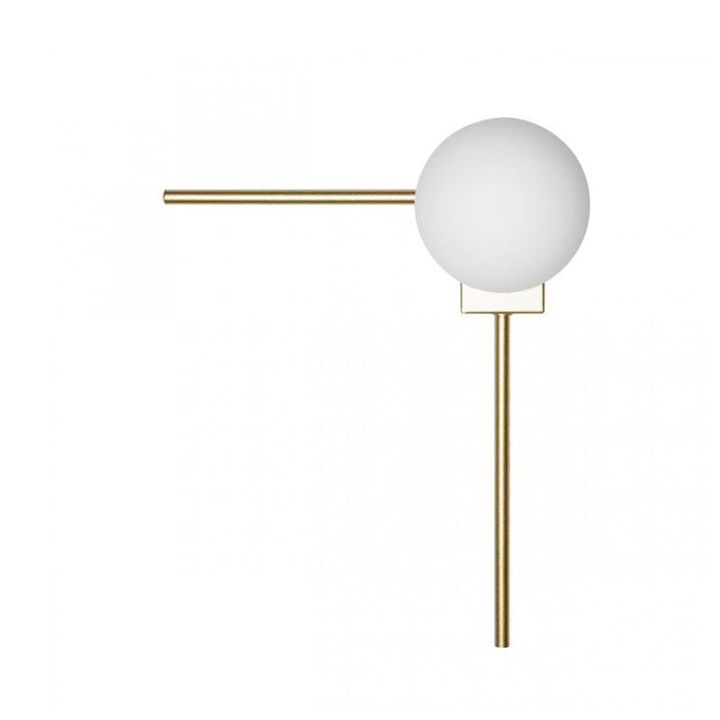 Бра Direct Rays Gold 32 см Белый Золотой Бра Direct Rays Gold 32 см Белый Золотой во Владивостоке | Loft Concept