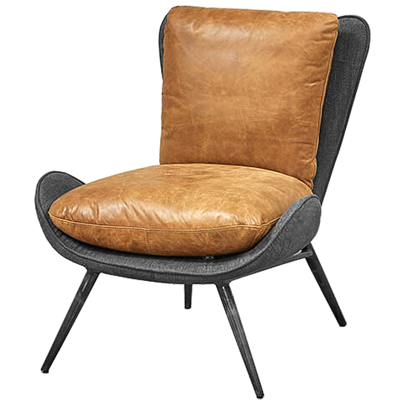 Кресло Uberto Chair Серый Карамель во Владивостоке | Loft Concept 