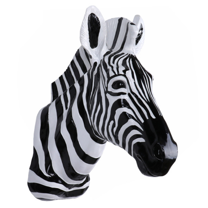 Декоративная голова зебры Zebra Декоративная голова зебры Zebra во Владивостоке | Loft Concept