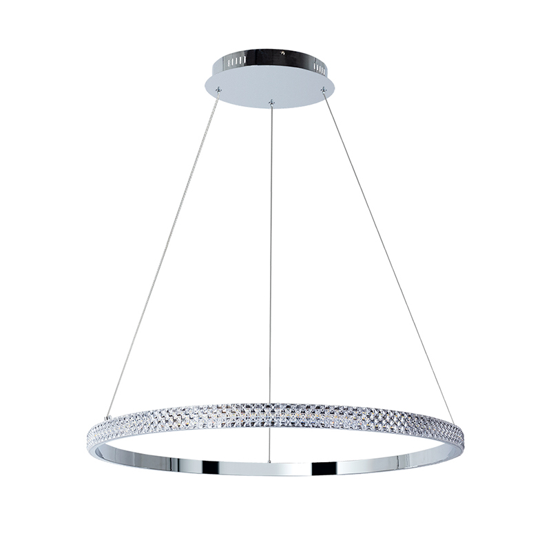 Люстра кольцо Silver Rings of Venus Хром во Владивостоке | Loft Concept 