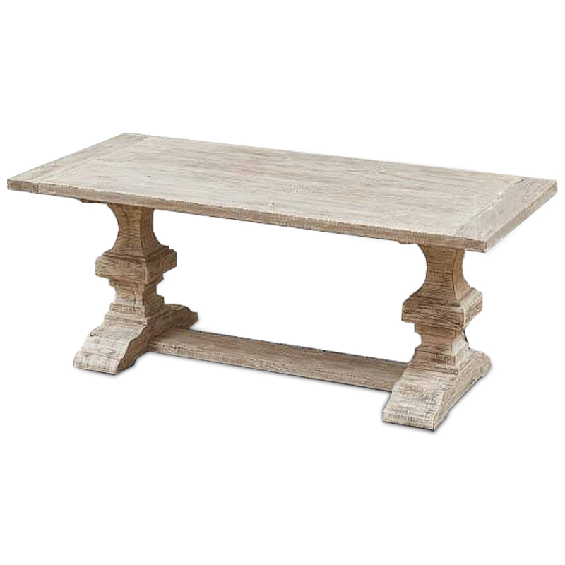 Обеденный стол Skald Dinner Table Бежево-серый Обеденный стол Skald Dinner Table Бежево-серый во Владивостоке | Loft Concept