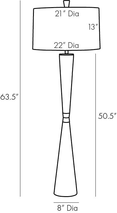 Торшер Arteriors GROM FLOOR LAMP Торшер Arteriors GROM FLOOR LAMP во Владивостоке