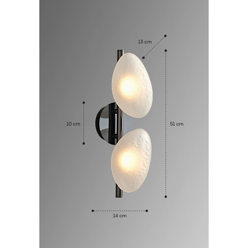 Бра LINDIS FROST LONG WALL 2 лампы Молочное стекло  во Владивостоке