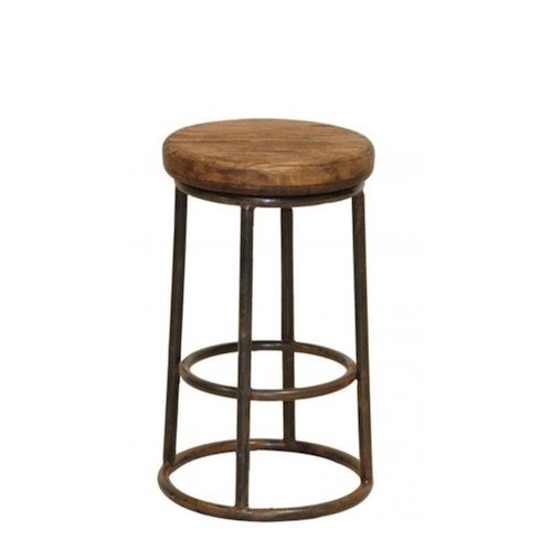 Барный стул Industrial Rust London Counter Stool Коричневый Барный стул Industrial Rust London Counter Stool Коричневый во Владивостоке | Loft Concept