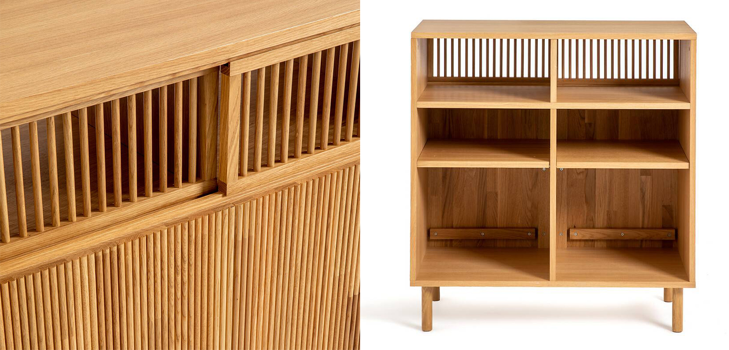 Комод в современном скандинавском стиле Gutter and Lattice - фото