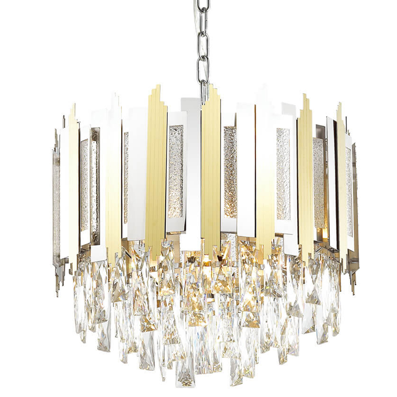 Люстра Marisol Chandelier Хром Прозрачный (Transparent) Золотой Люстра Marisol Chandelier Хром Прозрачный (Transparent) Золотой во Владивостоке | Loft Concept