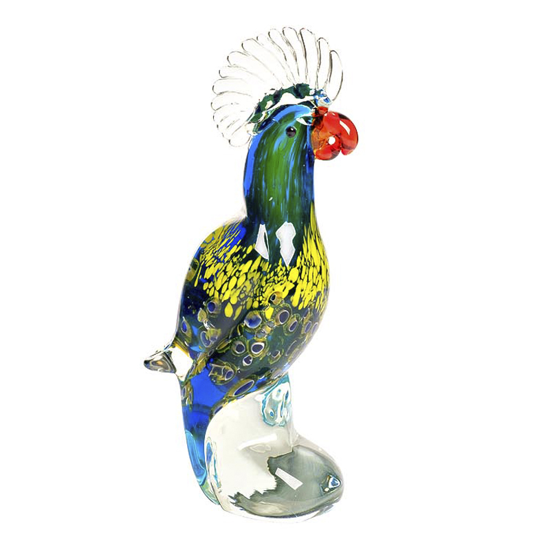Статуэтка Glass Colored Parrot Мульти Статуэтка Glass Colored Parrot Мульти во Владивостоке | Loft Concept