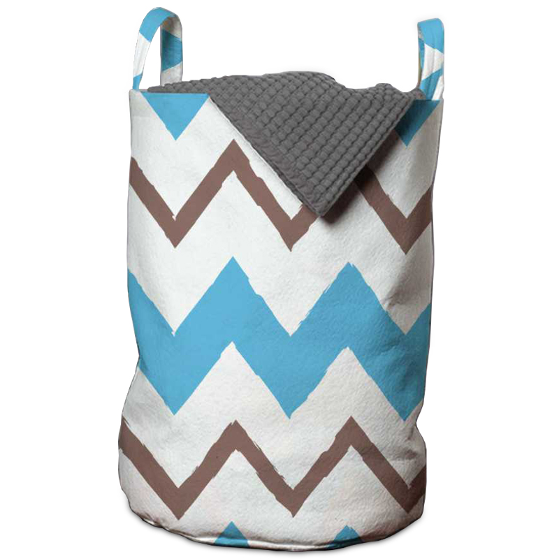 Корзина Blue Zigzag Basket Мульти Корзина Blue Zigzag Basket Мульти во Владивостоке | Loft Concept