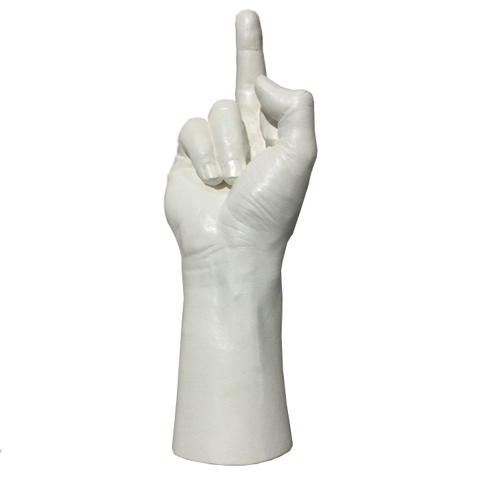 Статуэтка Fuck off Белый Статуэтка Fuck off Белый во Владивостоке | Loft Concept