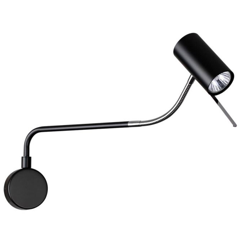 Гибкое бра Trumpet Wall Lamp Хром Хром Черный Гибкое бра Trumpet Wall Lamp Хром Хром Черный во Владивостоке | Loft Concept