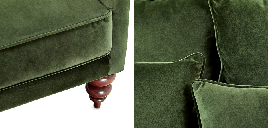 Диван Graceful Details Sofa Green Диван Graceful Details Sofa Green - Loft-Concept во Владивостоке