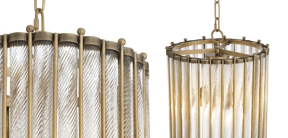 Люстра Lantern Tiziano Antique Brass Люстра Lantern Tiziano Antique Brass - Loft-Concept во Владивостоке