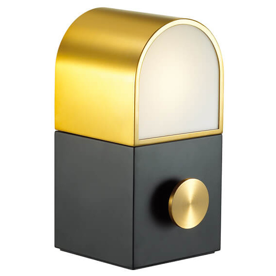 Настольная лампа Light Box Table Lamp Белый Черный Золотой Настольная лампа Light Box Table Lamp Белый Черный Золотой во Владивостоке | Loft Concept