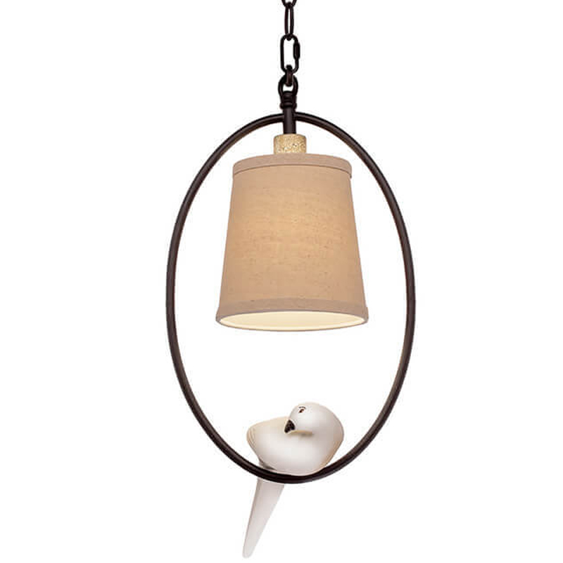 Подвесной светильник Norman Bird Chandelier One II Бежевый во Владивостоке | Loft Concept 