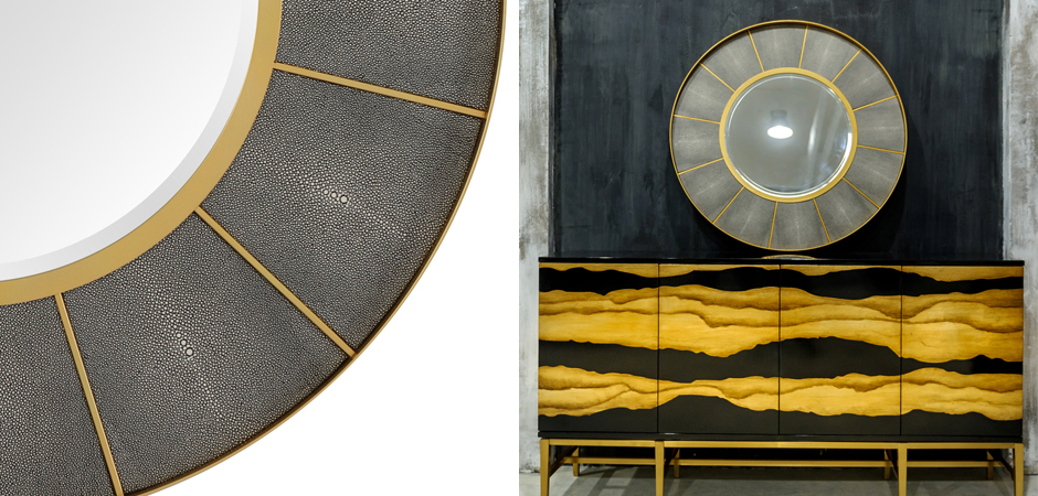 Зеркало Sectors Circle Mirror Зеркало Sectors Circle Mirror - Loft-Concept во Владивостоке